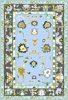 23-202 Harshang Rug Pattern