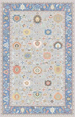305x427 Oushak Rug Pattern