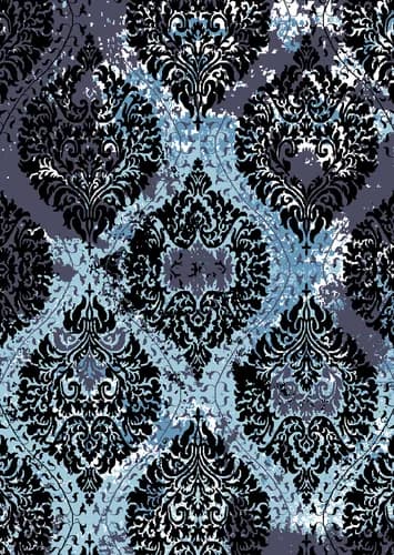 D22 Modern Abstract Rug Pattern