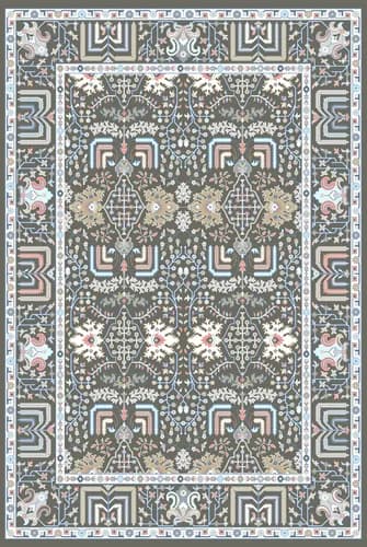 E95 Oushak Rug Pattern