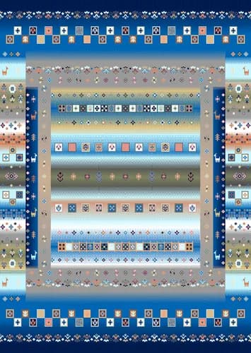 G6 Gabbeh Rug Pattern