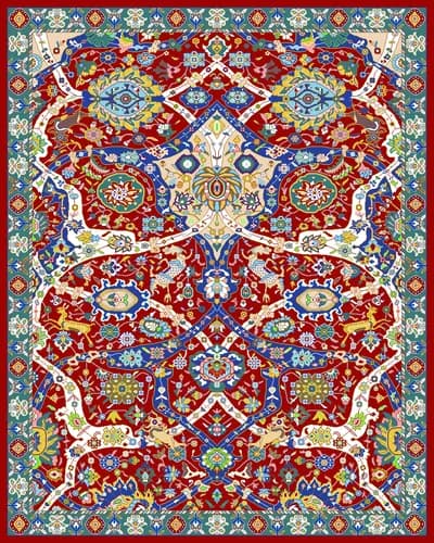 J5 Floral Rug Pattern