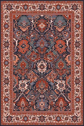 KH69 Floral Rug Pattern
