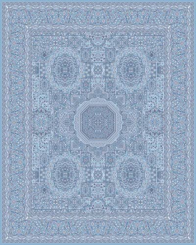 M11 Medallion Rug Pattern