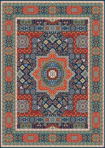M13 Medallion Rug Pattern