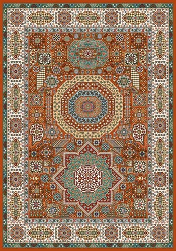 M16 Medallion Rug Pattern