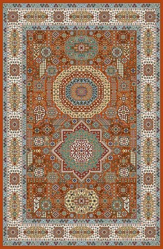 M16 Medallion Rug Pattern