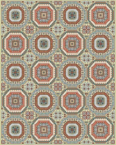 M20 Medallion Rug Pattern