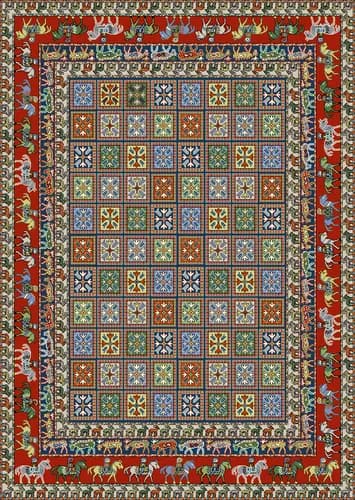 SG5 Pictorial Rug Pattern