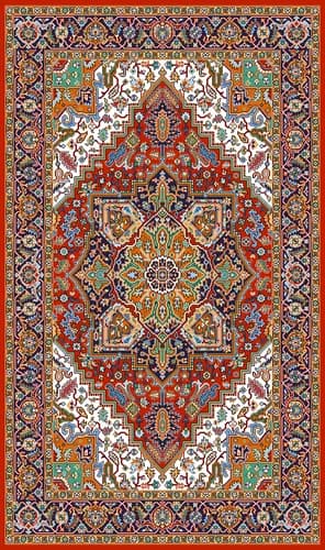 SP10 Medallion Rug Pattern