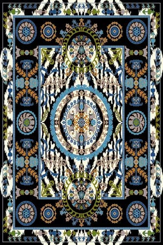 SZ7 Geometric Rug Pattern