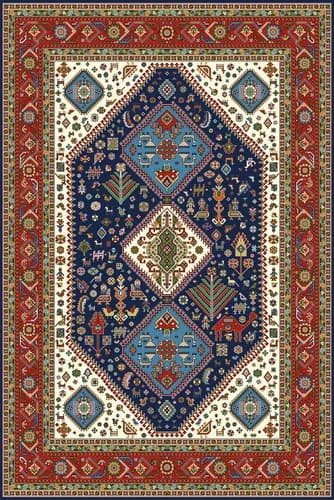 T1 Medallion Rug Pattern