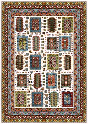 T50 Pictorial Rug Pattern