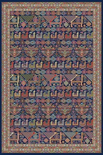 T6 Pictorial Rug Pattern