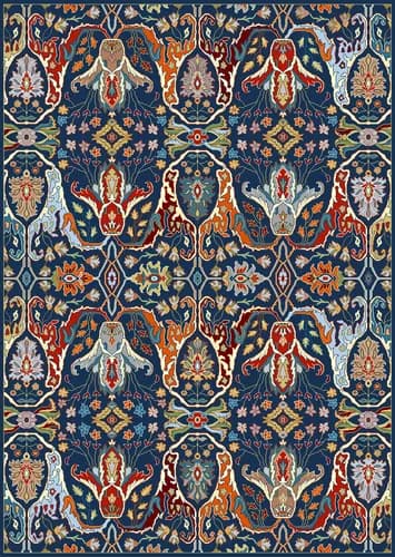 TF160 Bidjar Rug Pattern