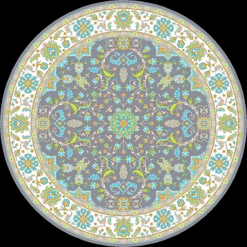 TF720 Floral Rug Pattern
