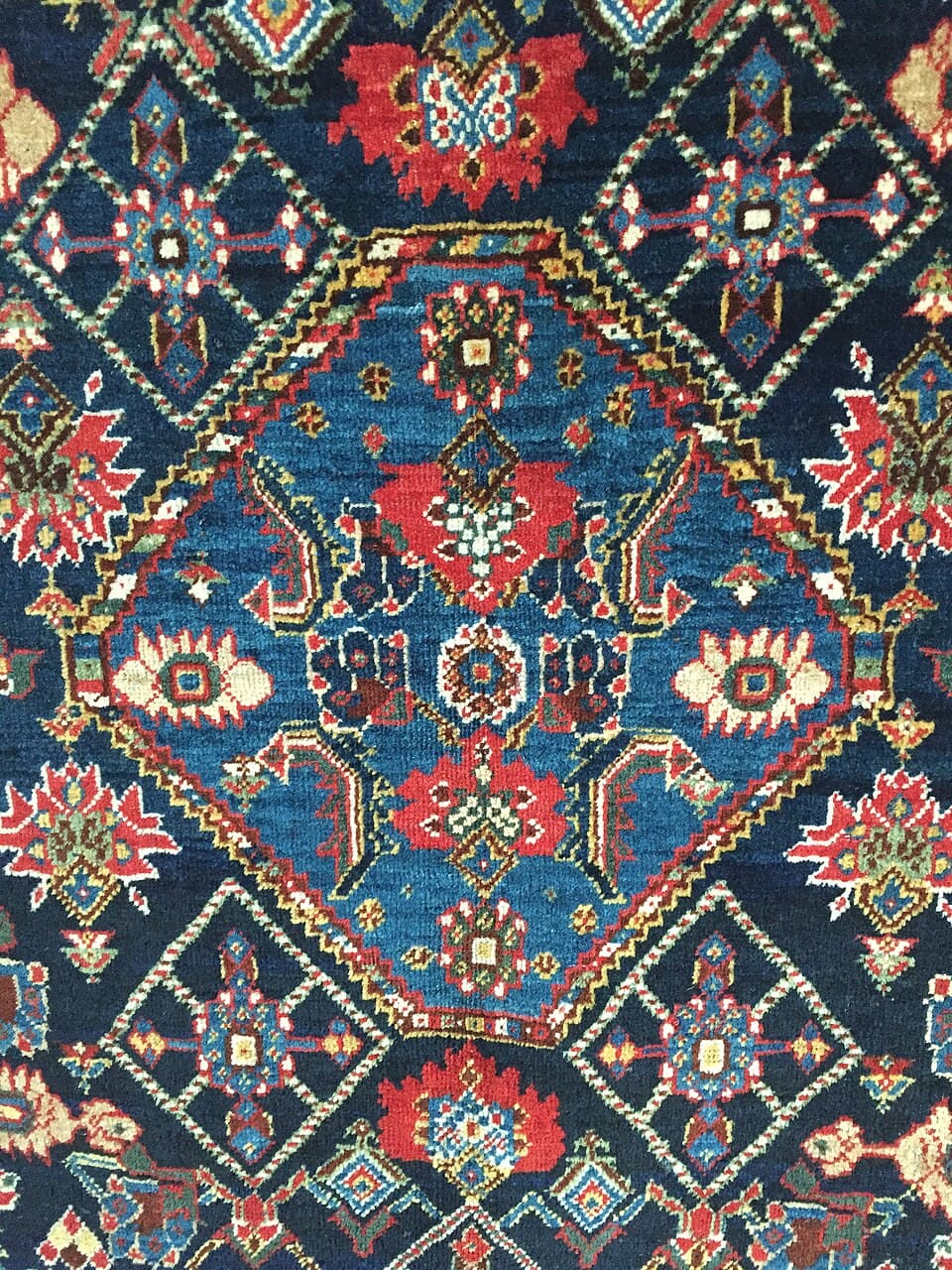 Abrash, the soft banding left by dye-lot shifts.