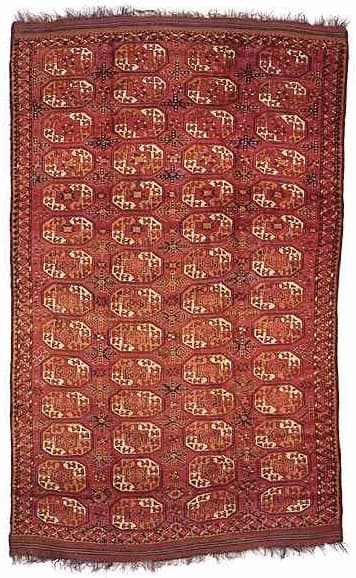 An Ersari main carpet.