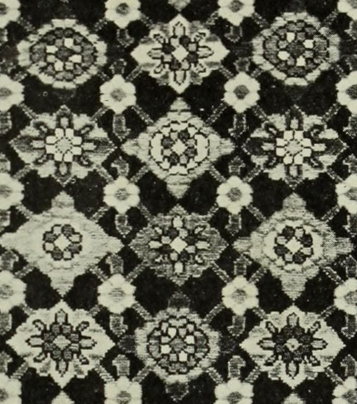 A Mina Khani lattice, from Oriental Rugs (1922).